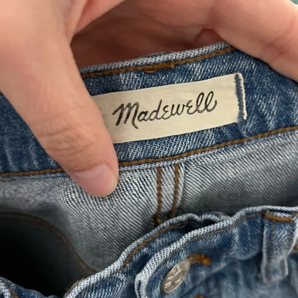 Madewell Jeans Women’s 26 Cali Demi Boot Button Fly Light Wash - Picture 8 of 8